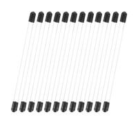 Luxshiny Lot de 20 Tubes Porte-Parfum en Plastique Transparent 230x12 Mm, Tube Rond Couvercle Étanche, Récipient Portable pour Bâtonnets de Parfum, pour Maison, Voyage et Camping