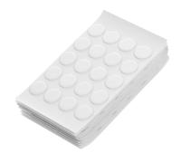 Luxshiny Lot de 300 Pastilles Adhésives Double Face Rondes Transparentes, Autocollants Adhésifs Nano, Très Adhésifs Traces, pour Bricolage et Décorations Murales