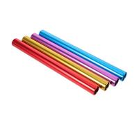 Luxshiny Lot de 4 Bâtons de Relais en Alliage D'aluminium Multicolores 2,7 Cm, Légers et Réutilisables pour Athlétisme, Équipement de Course sur Piste, Passage de Témoin Stable