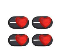 Luxshiny Lot de 4 Caches Caméra en Abs Noir Protection Intime Facile à Installer pour Ordinateur Portable et Tablette Accessoire Antivol Discret
