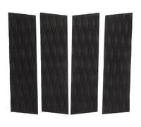 Luxshiny Lot de 4 Coussinets Antidérapants Auto-adhésifs en Eva pour Planche de Surf, Tapis Antidérapant Tail, Accessoires de Surf pour Skimboard et Kiteboard, Confort et Adhérence