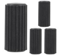 Luxshiny Lot de 4 Embouts de Freins de Fauteuil Roulant en Plastique Haute Dureté, Résistants aux Chocs, Fixation par Vis Latérale, Accessoires de Frein pour Mobilité Sécurisée et Contrôle