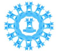 Luxshiny Lot de 40 Isolateurs de Clôture Électrique pour Bétail en Polypropylène Léger, Isolateurs de Maintien de Fil Haute Résistance pour Système D’Alarme Haute Tension, Kit de Clôture