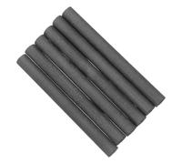 Luxshiny Lot de 6 Bâtons D'électrode en Graphite Noir Haute Conductivité et Résistance Thermique pour Expériences Électrochimiques et Coulée Réutilisable
