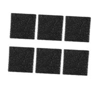 Luxshiny Lot De 6 Filtres à Compost Carrés en Fibres De Coton Filtre à Charbon Actif Antibactérien pour Poubelle Cuisine pour Bac à Compost De Comptoir Absorption des Odeurs Usage Domestique