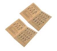 Luxshiny Manuel D'initiation au Mahjong Chinois 2pcs en Papier, Guide Complet pour Débutants et Joueurs, Apprentissage en Groupe Lors de Soirées Entre Amis
