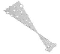 Luxshiny Matrices de Découpe Précision Élevée pour Scrapbooking en Acier Carbone Argenté Cadre Décoratif Embossé pour Fabrication de Cartes et Loisirs Créatifs