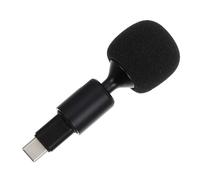 Luxshiny Microphone USB-C Flexible pour Enregistrement et Diffusion en Direct Compatible Téléphone Intelligent et Ordinateur Portable Mousse Anti-Vent Compact et Portable Streaming et