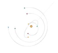 Luxshiny Mobile Atomique Pour Classe Mobile Astronomie Suspendu Grande Maquette De Planète Décoration Spatiale Pour Maison Scientifique Modèle De Planète Suspendue Pour Décoration