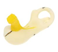 Luxshiny Modèle D'anatomie de L'oreille Humaine Agrandi en Plastique Léger pour Enseignement et Affichage Scientifique du Canal Auriculaire Interne