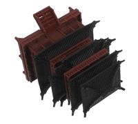 Luxshiny Modèle D'architecture Ancienne Chinoise, Ornement de Pavillon de Table, Décoration de Paysage Miniature, Plastique Marron, pour Maison et Bureau, Léger, Inspire la Créativité,