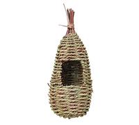 Luxshiny Nichoir Tissé pour Oiseaux Décoration Suspendue pour Jardin et Intérieur Nid pour Hirondelles et Perroquets