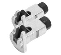 Luxshiny Outil de Séparation D'amortisseur de Jambe de Force en Acier Allié Argenté 2pcs Fonction D'extension pour Démontage sans Effort en Atelier Automobile