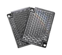 Luxshiny Panneaux Réflecteurs pour Capteurs Photoélectriques, Accessoires Rétroréfléchissants Solide, Haute Réflectivité, Résistance aux Intempéries, Installation Facile, pour