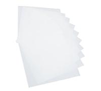 Luxshiny Papier filtrant de qualité : feuilles de filtre de laboratoire blanches 30 pièces en papier absorbant carré pour articles expérimentaux et filtration du milieu