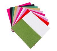 Luxshiny Papier Pailleté Coloré Lisse et Éclatante 100 Feuilles Papier Fait Maison Facile à Couper pour Bricolage pour Créations Artistiques