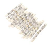 Luxshiny Parchemin de Mezouza Casher 20 Rouleaux Papier Hébraïque Bénédiction pour Porte Maison Juive Entretien Facile Rituel Mitsva