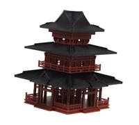 Luxshiny Pavillon pour Jardin Féérique Statue Décorative Zen pour Aquarium Et Terrarium Accessoire Multifonctionnel Décoration Intérieure Ornement Classique Et Historique Dimensions