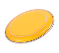 Luxshiny Peau de Couleur Thé 10 Pouces Peau Double Couche Accessoire Percussion Solide Remplacement pour Batterie Jazz Compatible Caisse Claire et Grosse Caisse
