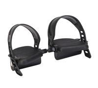 Luxshiny Pédales de de Fitness Non Glissantes Accessoires de Réparation de Compatibles avec Chaussures Ordinaires Confort Amélioré et pour Cyclistes Intérieur et Extérieur