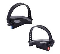 Luxshiny Pédales de Vélo avec Sangle Antidérapante en Plastique, Paire pour Vélo de Route, Résistance à l'abrasion avec Anneau D'étanchéité sur Roulement Style Aléatoire