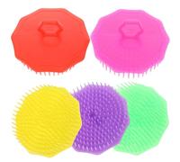 Luxshiny Peigne de Massage et Répartit le Couleur Aléatoire 5pcs en Plastique Brosse de Shampoing Réduit Démangeaisons pour Cuir Chevelu et Cheveux pour Salon et Soins
