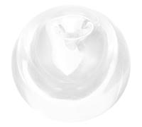 Luxshiny Pendentif Boule de Verre Élégant en Verre pour Diffusion D'huile Essentielle, Accessoire Chic pour Création de Bijoux et Occasions Spéciales