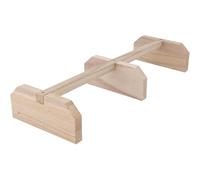 Luxshiny Perchoir pour Poules en Bois Naturel, Barre Robuste pour Poulailler Intérieur, Support pour Poussins et Coqs, Accessoire D’Élevage Sécurisé