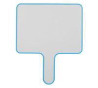 Luxshiny Petit tableau blanc effaçable à sec avec poignée, double face, | Mini tablettes effaçables à sec portables de 25 x 20 cm pour les activités en e mathématiques, réponse rapide