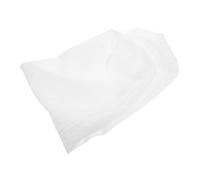 Luxshiny Petit Traversin Cylindrique Blanc Housse d'oreiller Cervicale en Tissu Rond, Taie d'oreiller Surélevée Jambes, Lavable en Machine Doublure Intérieure Amovible