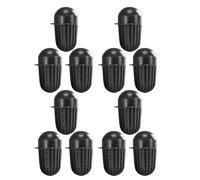 Luxshiny Piège à Anguilles Portable en Plastique 20 Pièces, Cage à Appâts pour Crevettes, Écrevisses, Loches et Poissons, Filet Résistant, Accessoire de Pêche pour Jardin et Plein Air