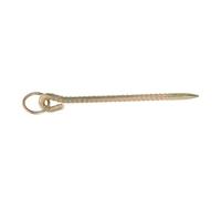 Luxshiny Piquet d'attache pour Bétail Piquet Métallique Solide pour Chien pour Camping Jardin et Animaux
