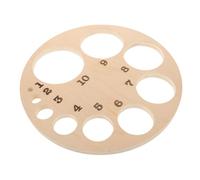Luxshiny Planche Bois de Dilatation Cervicale Outil Éducatif pour Cours de Formation à Accouchement Modèle Anatomique Bois pour Sages Femmes et Études Médicales