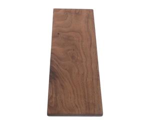 Luxshiny Planches de Bois de Noyer Naturel pour Bricolage Diy, Faciles à Graver et Poncer, Planches Épaisses pour Meubles, Bureau et Décoration Intérieure