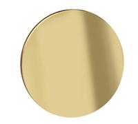 Luxshiny Plaque de Miroir Acrylique Adhésive Or Légère pour Accessoires Photo et Maquillage, Fond Réflecteur Simple Style pour Bureau et Prise de Vue Flat Lay