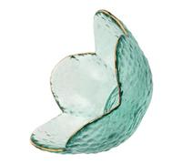 Luxshiny Plateau À Bijoux Verre Forme De Fleur Pour Femme Support À Anneaux Et Boucles Oreilles Décoration Aesthétique De Chambre Pour Maman Épouse Et Fille