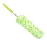 Luxshiny Plumeau Outil Flexible et Sûr Ménager en Fibre Ultra-fine Extensible Verte Manche en Acier Inoxydable et Pp pour Nettoyage de Poussière la Maison et Voiture