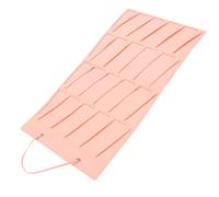 Luxshiny Pochette Murale de Rangement pour Barrettes à Cheveux et Bandeaux, Paquet Suspendu en Feutre Rose, Organisateur Pratique pour Accessoires Bijoux, Porte-arc et Pinces à Cheveux,