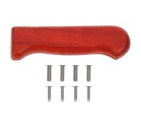 Luxshiny Poignée De Couteau Ergonomique En Bois 11.2X3.3X2 Cm Accessoire De Remplacement Pour Hachoir À Main Cuisine Confortable Et Résistant