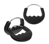 Luxshiny Poignée en Caoutchouc pour Laisse de Chien, Lot de 3, Poignée Ergonomique Antidérapante, Adaptée pour Laisse Corde, pour Promenade, Jogging et Randonnée Quotidienne