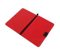 Luxshiny Porte-Carte de Score de Golf en Similicuir PU Rouge, Protection Sécurisée et Portable, pour Tournois Officiels et Suivi des Scores Terrain
