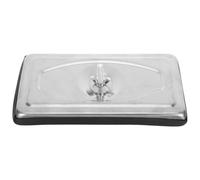Luxshiny Porte D'accès au Four en Fer Noir Joint D'étanchéité Précis et Design à Libération Rapide pour Foyer Extérieur de Camping et Entretien Facile