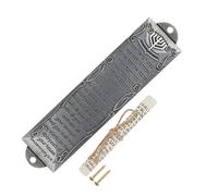 Luxshiny Porte Mezuzah Décoratif Rétro Bénédiction Ornement Religieux pour Entrée de Maison pour Décoration Intérieure Mariage