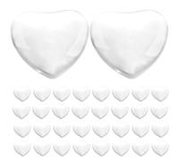 Luxshiny Porte-ongles en Verre 30pcs pour Manucure Colorée Perles Apparentes, Nuancier Précis et Pratique pour Usage Quotidien et Salon de Manucure