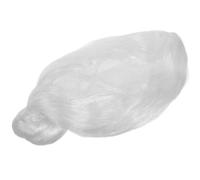 Luxshiny Postiche Blanche de Vieille Dame Chignon Rond Accessoire de Costume pour Femmes Postiche Cosplay pour Fête et Spectacle Légère et Confortable pour Déguisement