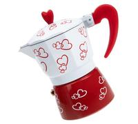 Luxshiny Pot à Café Moka en Alliage D'aluminium Léger Forme Unique pour Maison et Restaurant, Cafetière Espresso Traditionnelle Garantissant le Goût Original