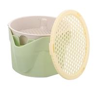 Luxshiny Pot De Plantation à Chat Hydroponique sans Bac Léger Et Respirant avec Plateau Amovible Pratique pour Germination Intérieure Et Extérieure