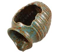 Luxshiny Pot En Céramique Fontaine De Cascade Décorative Avec Circulation D'Eau Pour Intérieur Et Jardin Décor Relaxant Terrasse Et Salon 5.12X4.53X3.94 Pouces