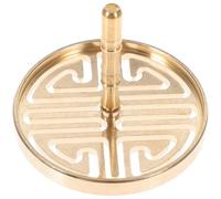 Luxshiny Presse-Parfum en Cuivre 6.0 Cm pour Aplatir Cendres de Parfum, Outil Pratique et Vintage pour Brûleur de Parfum, Accessoire Polyvalent pour Salon, Yoga et Décoration Intérieure