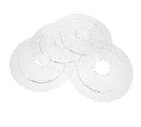 Luxshiny Protection de Disque de Frein arrière, pièce de vélo, protège-chaîne, Cache-chaîne de vélo Transparent, Protection de pignon, Plastique, Lot de 4, Roue Libre arrière, vélo Route